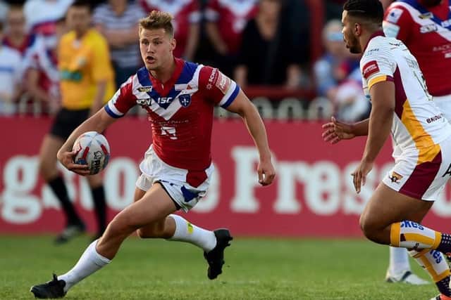 Wakefield playmaker Jacob Miller has recovered from a broken leg. PIC: Paul Butterfield