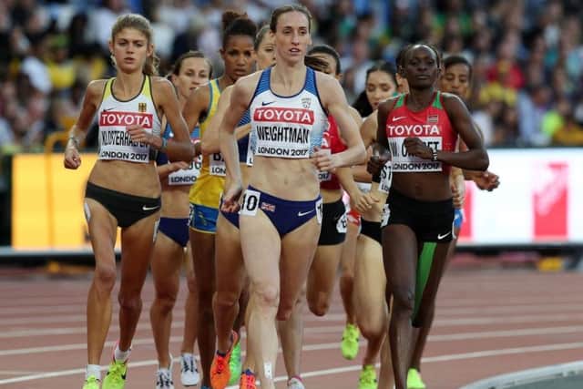 Laura Weightman produced a controlled performance before lengthening her stride in the final 100m. PIC: PA
