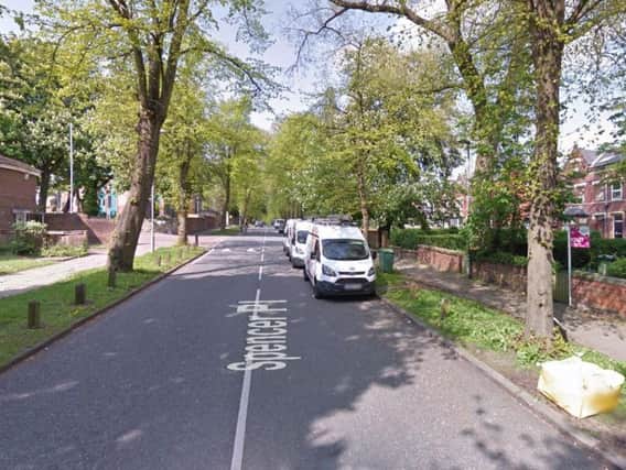 The trouble began in Spencer Place, Chapeltown. Picture: Google