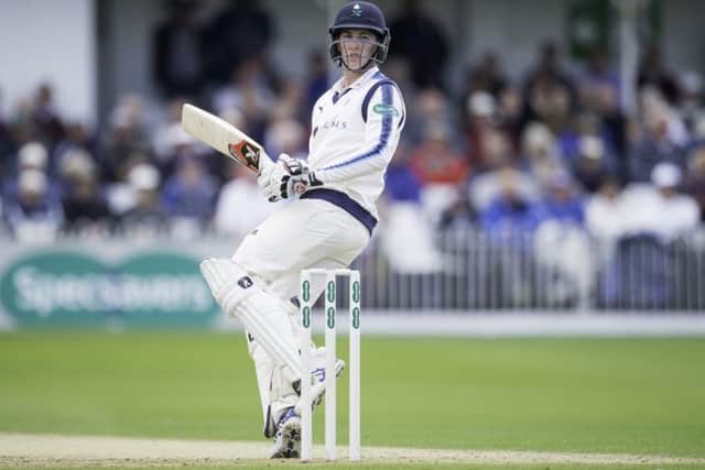 Yorkshire's Harry Brook in action against Essex (Picture: Allan McKenzie/SWPix.com)