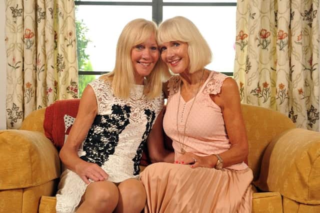 29 June 2017 .......   Gay and Zoe Spink are twin sisters and former Leeds/Miss England beauty queens. Picture Tony Johnson