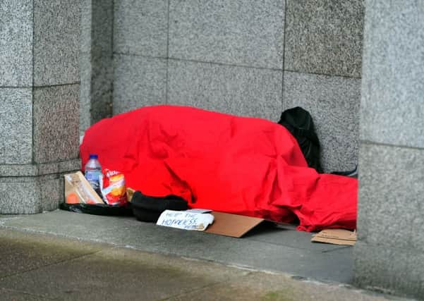 Homelessness has risen in Leeds. Picture: Tony Johnson