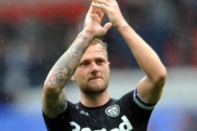 Leeds United centre-back Liam Cooper