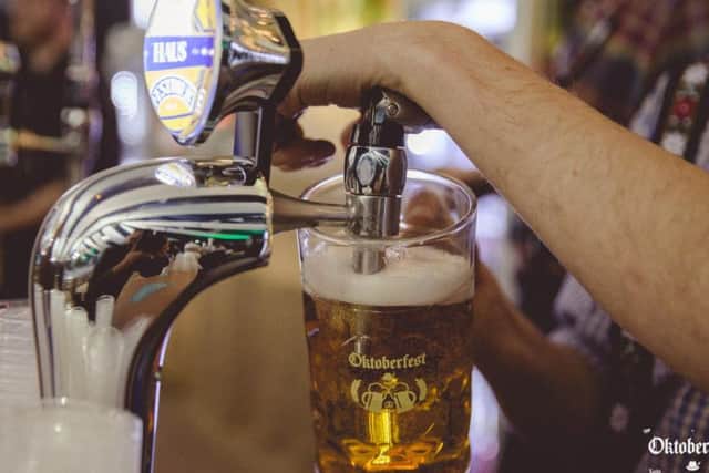 Oktoberfest bier, food and fun