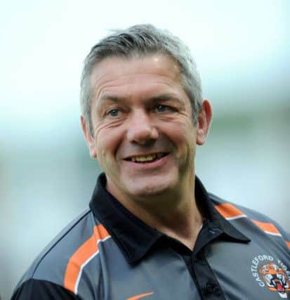 First Utility Super League.
Castleford Tigers v Widnes Vikings.
Tigers head coach Daryl Powell
9th June 2016.
Picture : Jonathan Gawthorpe