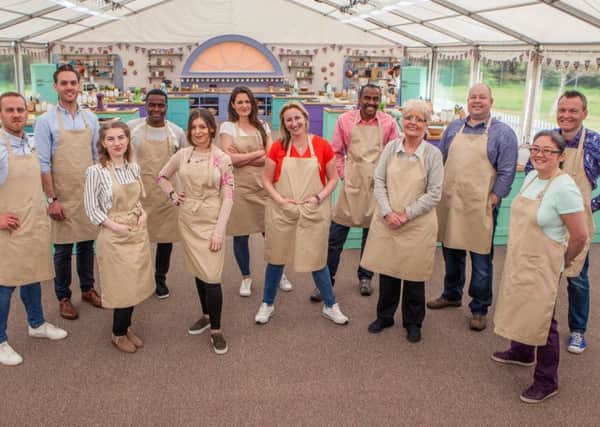 The Great British Bake Off contestants. PIC: PA