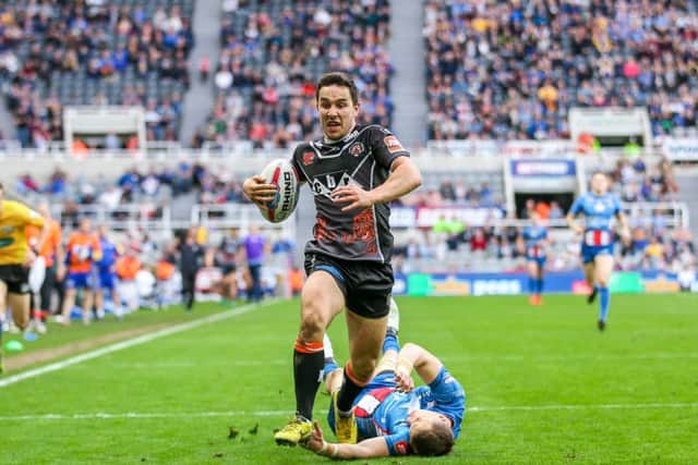 Castleford Academy 'old boy' Tom Holmes, of Castleford Tigers. PIC: Alex Whitehead/SWpix.com