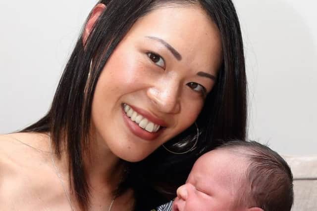 Rebecca Cheung gave birth on the fast lane of the M1.