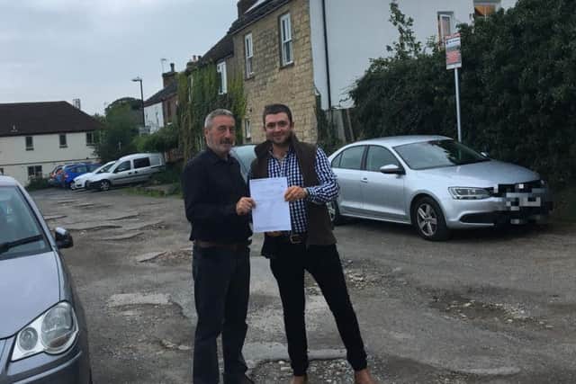 Steve Teggin and Robert Day have successfully had a parking penalty claim dismissed this month.