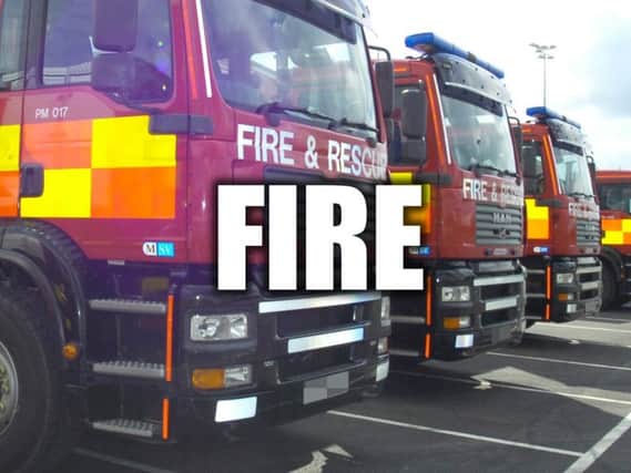 Fire crews have been at a fire in Bramley this evening.