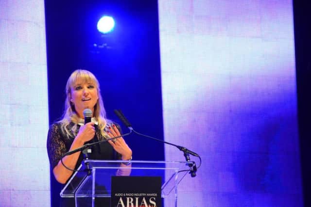 BBC radio's Sara Cox, who hosted the ARIAS awards in Leeds in 2016.