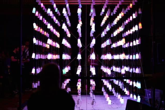Hackspace Cubed at Leeds City Museum during Light Night 2014. Image - David Lindsay