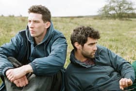 FRIENDS AND LOVERS: Josh OConnor as Johnny Saxby and Alec Secareanu as Gheorghe Ionescu in Gods Own Country.Picture: PA/ Agatha A Nitecka