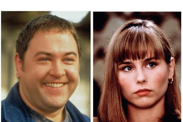 The Full Monty's Mark Addy and Brassed off star Tara Fitzgerald together in new Yorkshire feel-good film The Runaways. Photos: Fox Searchlight Pictures and Miramax Films.