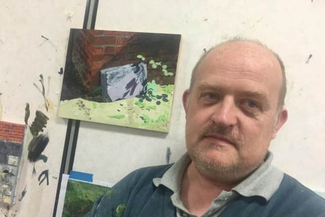 Artist Iain Nicholls