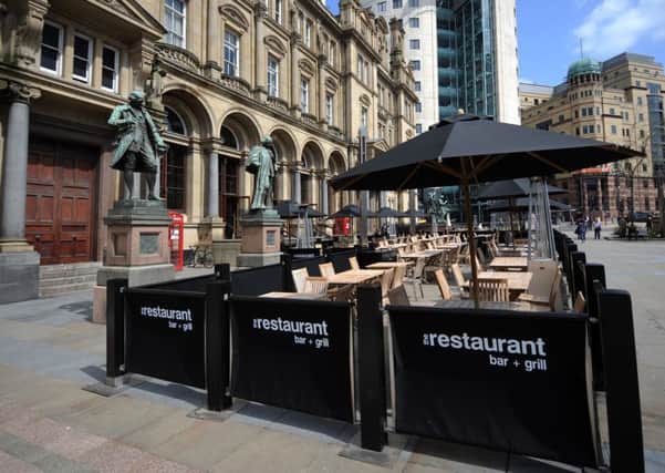 Restaurant Bar and Grill in City Square, Leeds.