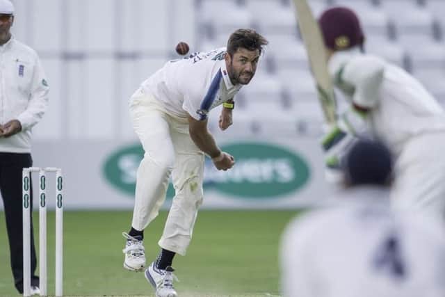 Yorkshire's Liam Plunkett.