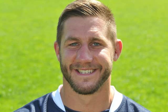 Try scorer Mike Myerscough.