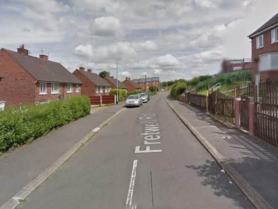 A spokesman for South Yorkshire Fire and Rescue said the collision took place in Fretwell Road, East Herringthorpe at around 2.30am.Picture: Google
