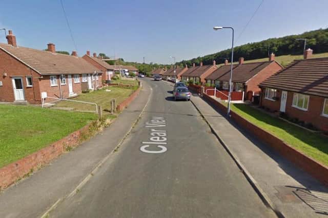 Firefighters were called out to the incident in Clear View, Grimethorpe at around 7.50pm last night.Picture: Google