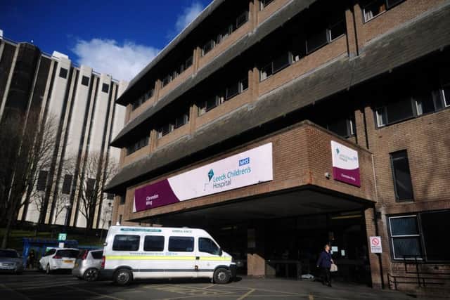 4 March 2015 .......   Clarendon Wing at the LGI.
Leeds Childrens Hospital.   TJ100731a Picture Tony Johnson
