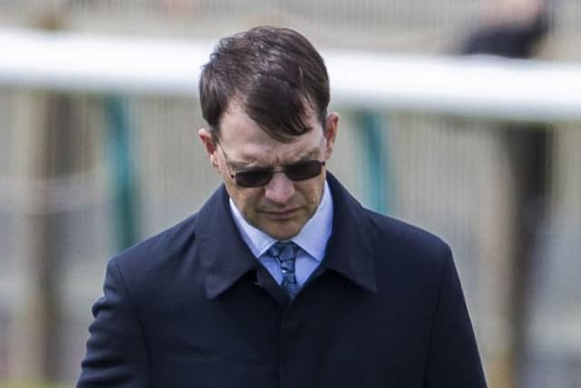 Trainer Aidan O' Brien has six possible runners pencilled in for Saturday's St Leger. PIC: Julian Herbert/PA Wire
