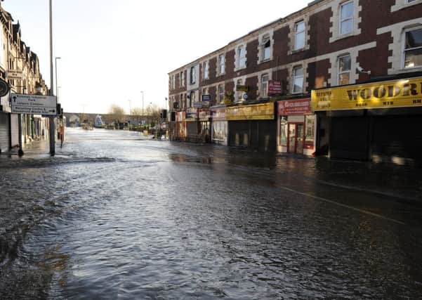 Flooding in Kirkstall Road Leeds   27 December 2015.  Picture Bruce Rollinson
