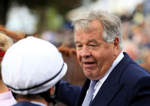 Trainer Sir Michael Stoute. PIC: Tim Goode/PA Wire