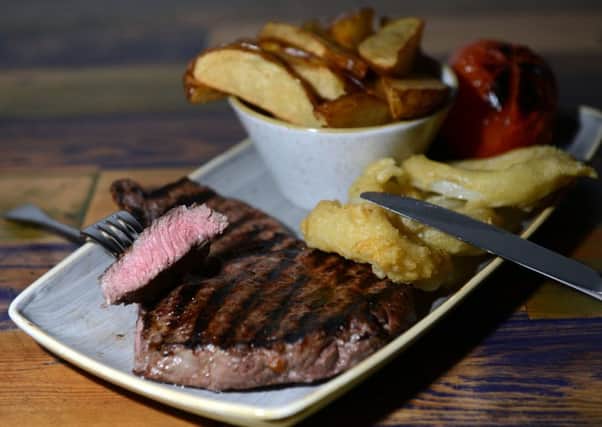 Ribeye steak. PIC: Scott Merrylees