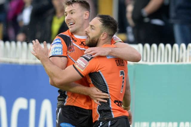 DONE, FOR THE SEASON: Castleford Tigers' Luke Gale.  Picture: Bruce Rollinson