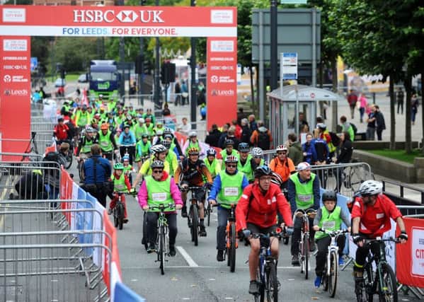 Leeds HSBC UK City Ride event.
10th September 2017.
Picture Jonathan Gawthorpe