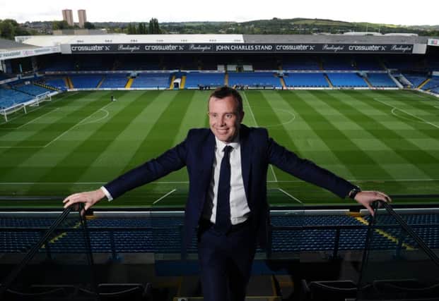 Leeds United Managing Director Angus Kinnear, pictured at Elland Road.12th September 2017.Picture Jonathan Gawthorpe