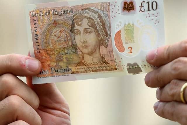 The new 10 note enters circulation today.