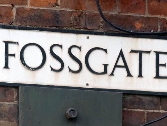 Traffic measures are being introduced to Fossgate in York.