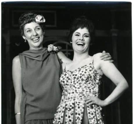 Thelma Ruby & Dame Judi Dench in Cabaret at the Palace Theatre, London.