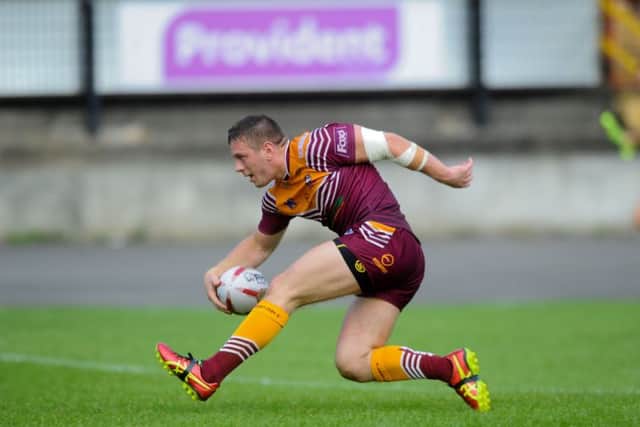 Keal Carlile, who scored a hat-trick in Batley's 34-18 win over Sheffield Eagles. PIC: James Hardisty