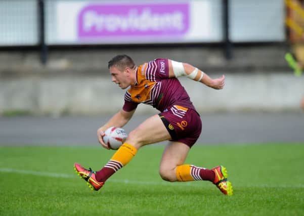 Keal Carlile, who scored a hat-trick in Batley's 34-18 win over Sheffield Eagles. PIC: James Hardisty