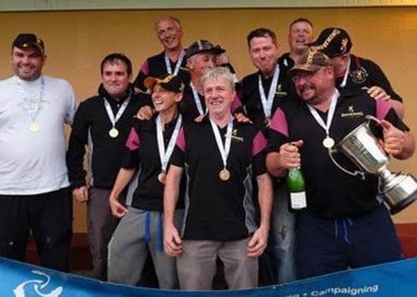 Browing Team Ossett, winners of the Division 2 National Championships.