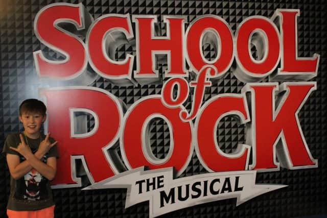 Phoenix Taylor has landed a role in School of Rock, The Musical. Picture: Rory Neal-McKenzie.