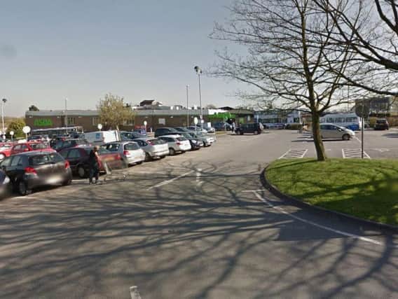 Robbers struck at Asda in Holt Park, Leeds, earlier today. Picture: Google