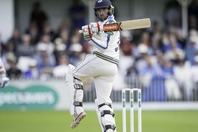 Yorkshire's Jack Leaning.