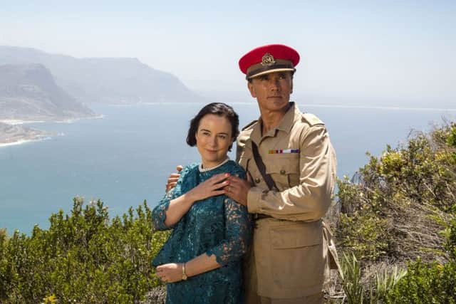 THE HEAT IS ON: Amanda Drew as Mary Markham and Ben Miles as Major Harry Markham in new six-part drama The Last Post, which is set in Aden in the 1960s.