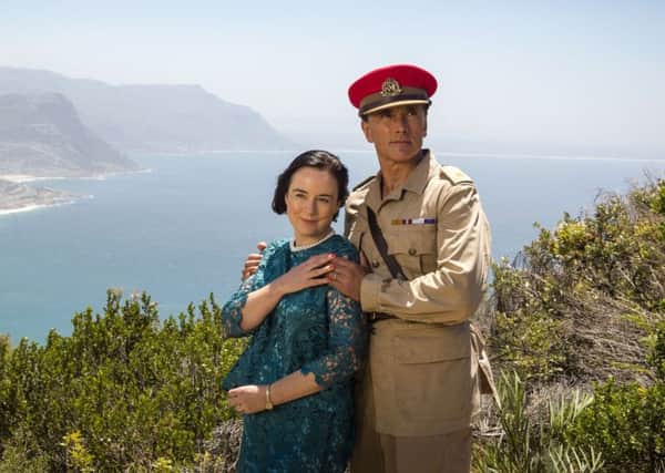 THE HEAT IS ON: Amanda Drew as Mary Markham and Ben Miles as Major Harry Markham in new six-part drama The Last Post, which is set in Aden in the 1960s.