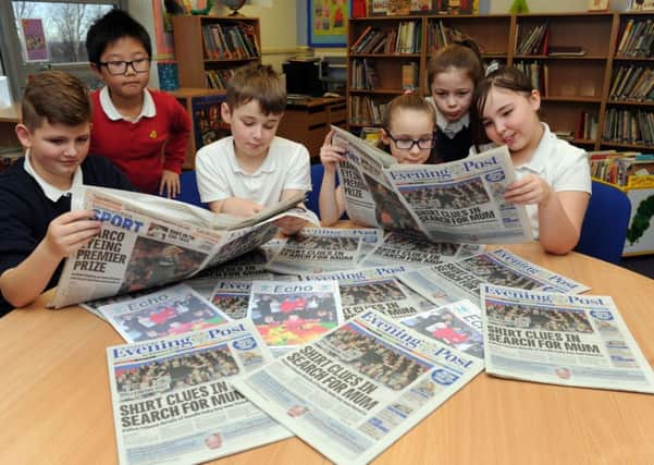 Children from Kippax Ash Tree Primary School taking part in last year's reading scheme.
