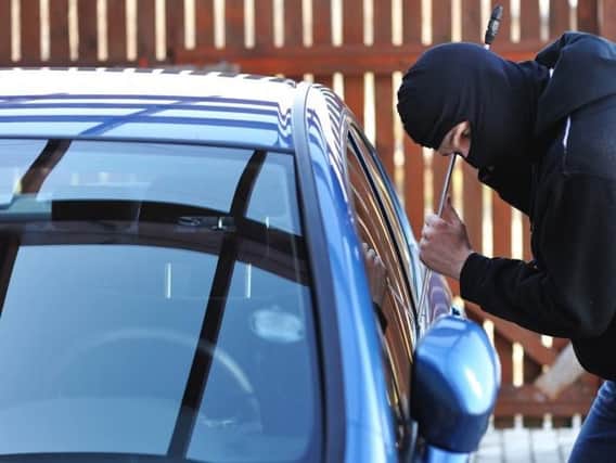West Yorkshire ranked third in the police forces which has recorded the most car thefts.