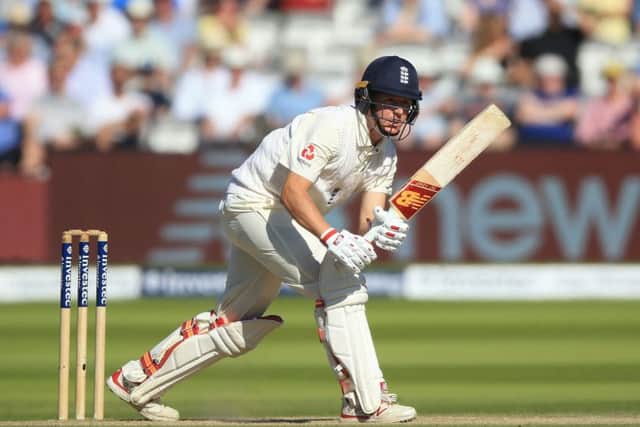 England's Gary Ballance, seen in action against South Africa earlier this summer before he broke a finger. Picture: Nigel French/PA
