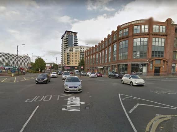 The collision happened at the junction of York Street and St Peter's Street. Picture: Google