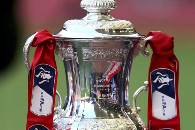 The FA Cup trophy.