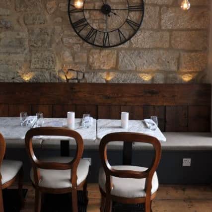 Inside the recently opened Heaney and Mill restaurant in Headingley.