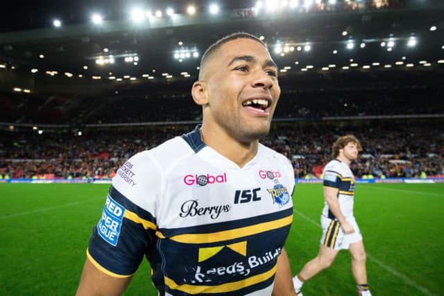 Leeds Rhinos centre Kallum Watkins. PIC: Alex Whitehead/SWpix.com